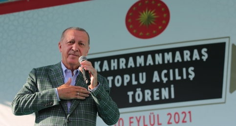 Cumhurbaşkanımız Erdoğan, Kahramanmaraş Milli İrade Meydanı'nda düzenlenen toplu açılış töreninde konuştu