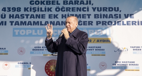 Cumhurbaşkanı Erdoğan, Aydın'da toplu açılış töreninde konuştu