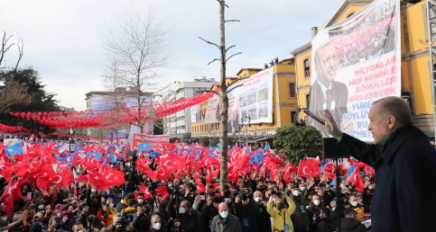 Cumhurbaşkanı Erdoğan, Trabzon'da toplu açılış töreninde konuştu