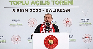 Cumhurbaşkanı Erdoğan, Balıkesir 'de Toplu Açılış Töreni'ne katıldı