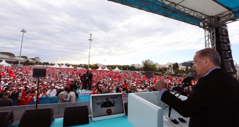 Cumhurbaşkanı Erdoğan, Metro Hattı Açılış Töreni'nde konuştu